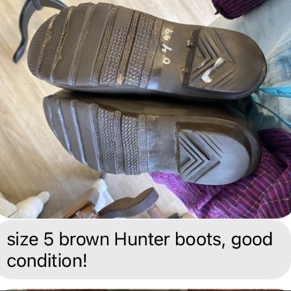 Hunter 5, Brown Mid Height Boots - Picture 2 of 11